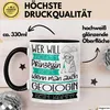 Geologin Tasse Geschenk Spruch Wer Will Schon Prinzessin Produktbild-Vorschau 3