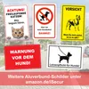 Vorsicht Katzen! Aluverbund Schild I 20 x 30 cm I Achtung Produktbild-Vorschau 6