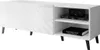 TV stolík 150 cm BERMEJO - biely / lesklý biely Náhľad obrázku produktu 2