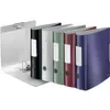 A row of five binders in different colors, with an open binder in the foreground. Voir les images du produit
