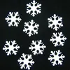 120 Schneeflocken 35mm Eiskristalle Streuteile weiß Stoff Produktbild-Vorschau 1