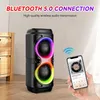 Tragbarer Lautsprecher, Bluetooth 5.0 Karaoke-Lautsprecher Produktbild-Vorschau 2