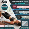 RE:SPORT® Zestaw hantli 18 kg z 2 × 1 kg, 2 × 3 kg i 2 × 5 Podgląd zdjęcia produktu 4