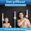 Portasapone bianco, non forabile, accessori per il bagno Anteprima dell’immagine prodotto 4