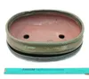 Bonsai-Schale mit Unterteller Gr. 3 - Oliv-Braun - oval - Produktbild-Vorschau 3