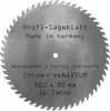 CV Sägeblatt 700 mm Z= 56 KV-A Grobzahnform Wolfszahn Produktbild-Vorschau 1
