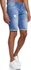Reslad Jeans Shorts Herren Kurze Hosen Sommer l Used Look Produktbild-Vorschau 5