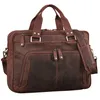 ROYALZ "Chicago" Leder Umhängetasche Herren Laptoptasche Produktbild-Vorschau 1