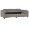 vidaXL Tagesbett mit Matratze Taupe 90x200 cm Stoff Produktbild-Vorschau 3