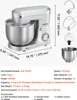 VEVOR Knetmaschine Küchenmaschine zum Backen, 1500 W Produktbild-Vorschau 7