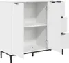 vidaXL Příborník se zásuvkami Bílý 89,5 x 33 x 82 cm Náhled obrázku produktu 5
