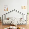 Letto per bambini 'Treviolo' in look casa con protezione Anteprima dell’immagine prodotto 2