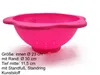 Seiher, Sieb Ø 23 cm (innen), Kunststoff , 4-farbig sort. Produktbild-Vorschau 3