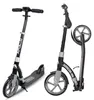 City Scooter Hurricane - Black/Silver Produktbild-Vorschau 1