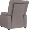 vidaXL Fotel Relax tkanina taupe Podgląd zdjęcia produktu 6