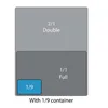 Vogue Gn-Behälter Edelstahl 10Cm Gn1/9 Produktbild-Vorschau 2