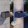 Calex Caserta Solar Wandleuchte, warmweißes Up & Down Produktbild-Vorschau 3