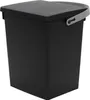 Boîte de rangement noire pratique 5,5 L avec couvercle et Voir les images du produit 11