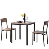 MODFU Eetset bestaande uit een eettafel en 2 stoelen voor 2 Productafbeelding-voorbeeld 6