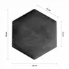 Muralo pannello imbottito HEXAGON WALL CUSHION parete Anteprima dell’immagine prodotto 3