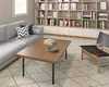 Tarrox Tischbein rund Ø 30 x 600 mm, schwarz Produktbild-Vorschau 1