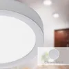 LED Aufbauleuchte Deckenlampe 16,5W chrom Kunststoff 4000 K Produktbild-Vorschau 3