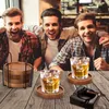 Stück beste Holzuntersetzer mit Halter, Produktbild-Vorschau 6