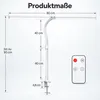 24W Schreibtischlampe Led Klemmbar, 80CM Weiß Monitor Lampe Produktbild-Vorschau 8
