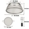 Funkenfang Ø 54,5 cm Funkenschutzhaube aus 100% Edelstahl Produktbild-Vorschau 1