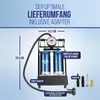 alca® Luftpumpe Doppelhub Fußluftpumpe, Fahrradluftpumpe, Produktbild-Vorschau 3