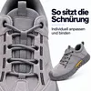 Sicherheitsschuhe grau SBP SRA mit Stahlkappe & Produktbild-Vorschau 4