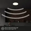 LED Deckenleuchte Bewegungsmelder Deckenlampe IP20 12W 27 x Produktbild-Vorschau 3