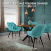 ML-Design súprava 6 jedálenských stoličiek s operadlom, Náhľad obrázku produktu 5