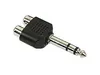 Goobay Cinch Adapter, stereo Buchse zu AUX Klinke 6,35 mm Produktbild-Vorschau 8
