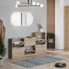 Botník na boty Vicco Luca Sonoma 116.6 x 72.5 cm se 4 Náhled obrázku produktu 6