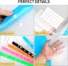 Dokumententasche A4, 12 Stück Transparent Dokumentenmappe Produktbild-Vorschau 6