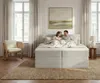 TRADA Boxspringbett TILIA 140×200 mit Topper mit Bettkasten Produktbild-Vorschau 1