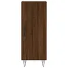The Living Store Sideboard Braun Eichen-Optik 34,5x34x90 cm Produktbild-Vorschau 5