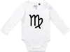 Huuraa Baby Body Jungfrau Sternzeichen Zeichen 68 White  Produktbild-Vorschau 1
