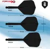Mission Force 90 Black NO6 - Dart Flights Produktbild-Vorschau 8