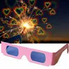10er-Set Effektbrillen mit Herzenmotiv – Rosa oder Weiß für Produktbild-Vorschau 3