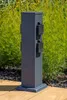 Steckdosensäule 4-fach IP44 Anthrazit 250V/ 16A 13x13x40cm Produktbild-Vorschau 9