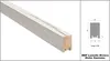 HEXIM 2,7m Lamellen MDF Holz - Lamellenwand Raumteiler Top Produktbild-Vorschau 2