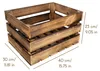 Creative Deco Houten 3 x Krat Vintage, 40 x 30 x 23 cm Productafbeelding-voorbeeld 3