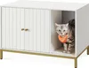 Feandrea Katzenklo-Schrank, Katzentoilette, mit Kratzmatte, Produktbild-Vorschau 3