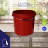 BenBow Seau avec couvercle 30L x10 rouge - qualité Voir les images du produit 2
