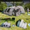 Skandika Tunnelzelt Hafslo 6 XL Sleeper Protect | Produktbild-Vorschau 9