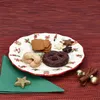 4x Maestro Natale Assiette à gâteau céramique 4 personnes Voir les images du produit 3