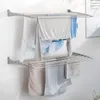Hliníkový nástenný kôň na bielizeň, ideálny do kúpeľne, na Náhľad obrázku produktu 8