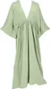 Boho Sommerkleid, Luftiges Langarm-Baumwollkleid mit Tiefem Produktbild-Vorschau 2